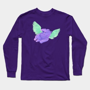 Phelddagrif - Flying Hippo Creature Long Sleeve T-Shirt